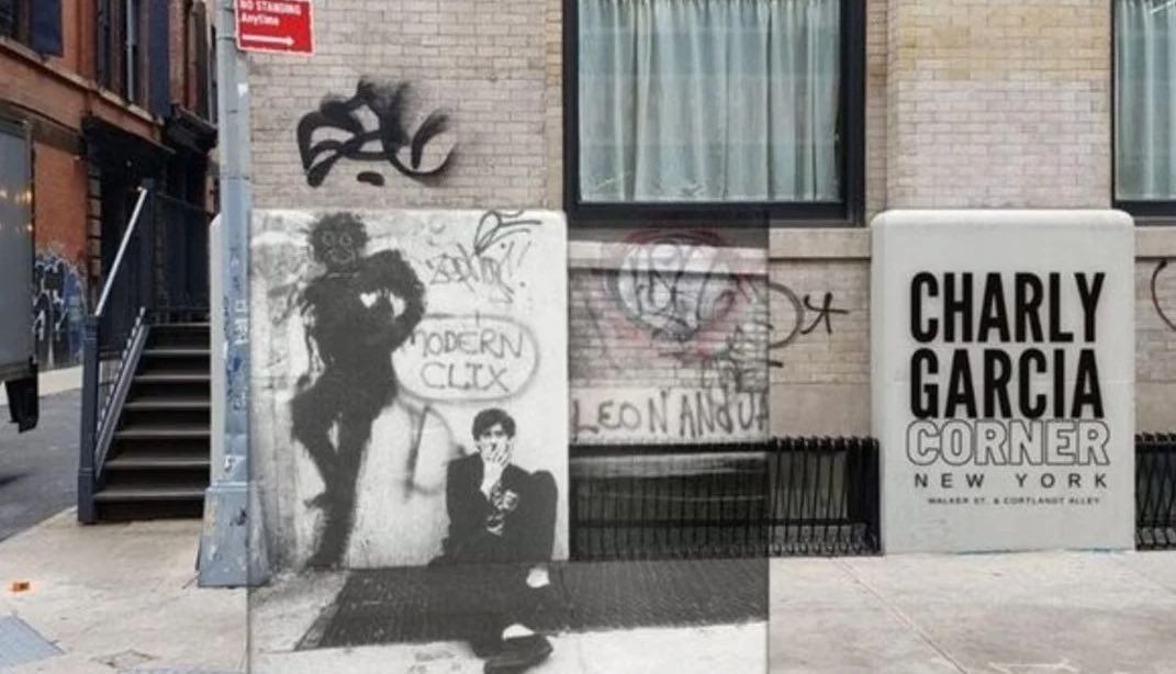 Charly Garcia tendrá su esquina en Nueva York