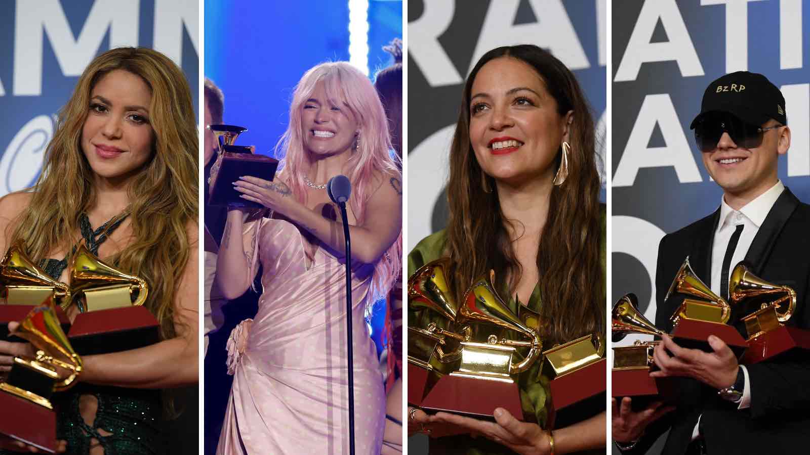 Los ganadores de los Latin Grammy 2023