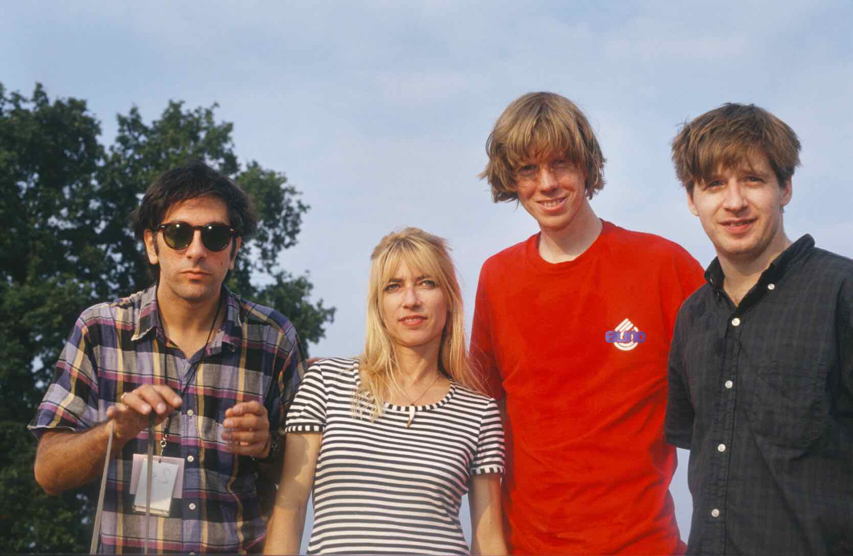 Kim Gordon y Lee Ranaldo de Sonic Youth: